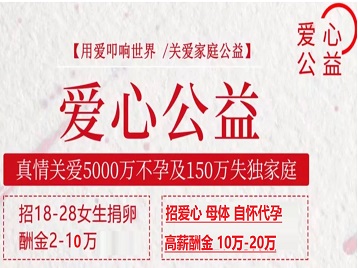 泰国捐卵助孕生子 爱心志愿者招募